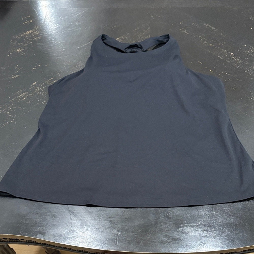 Old Navy Black High-Neck Tank Top